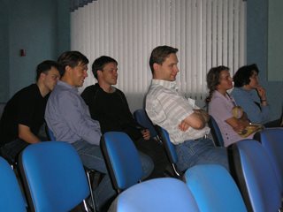 Участники конференции: S.Shneer, V.Wachtel, D.Denisov, E.Baklanov, Yu.Linke, N.Orlova.