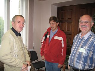 Участники конференции: V.Vatutin, V.Wachtel, V.Topchii.