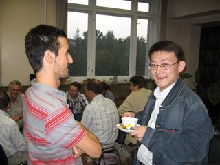 Участники конференции: C.Bordenave, D.Kim.