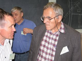 Участники конференции: V.Ulyanov, I.Ibragimov.