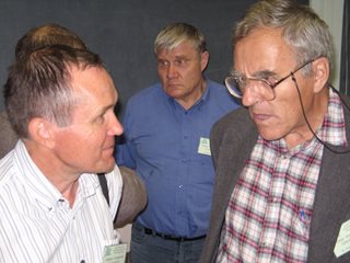 Участники конференции: V.Ulyanov, I.Ibragimov, V.Yurinsky.
