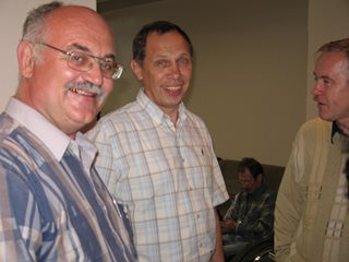 Участники конференции: V.Topchii, S.Foss.