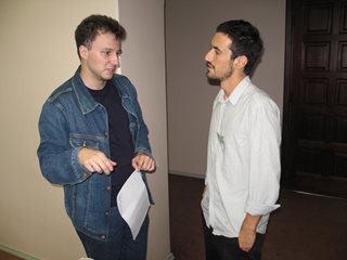 Участники конференции: S.Shneer, C.Bordenave.