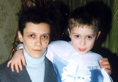 With my son Kostya