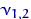 $\nu_{12}$