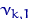 $\nu_{k1}$