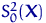 $S_0^2({\mathbf X})$