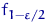 $f_{1-\varepsilon/2}$