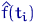$\hat{f}(t_i)$