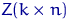 $Z(k\times n)$