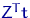 $Z^Tt$