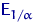 ${\mathsf E}\,{\!}_{1/\alpha}$