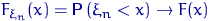 $F_{\xi_n}(x)={\mathsf P}\,(\xi_n<x)\to F(x)$