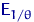 ${\mathsf E}\,{\!}_{1/\theta}$