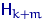 ${\mathsf H}_{k+m}$