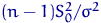 $(n-1)S_0^2/\sigma^2$