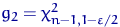 $g_2=\chi^2_{n{-}1,1-\varepsilon/2}$