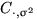 $C_{\cdot,\sigma^2}$