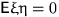 $\mathsf E\xi\eta=0$